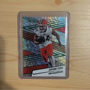 Jerome Ford Revolution Football Card